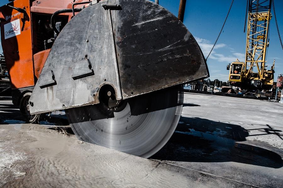 Online Concrete Cutting - Road Sawing