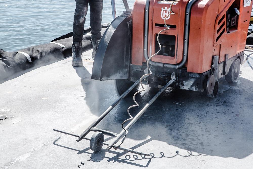Online Concrete Cutting - Road Sawing