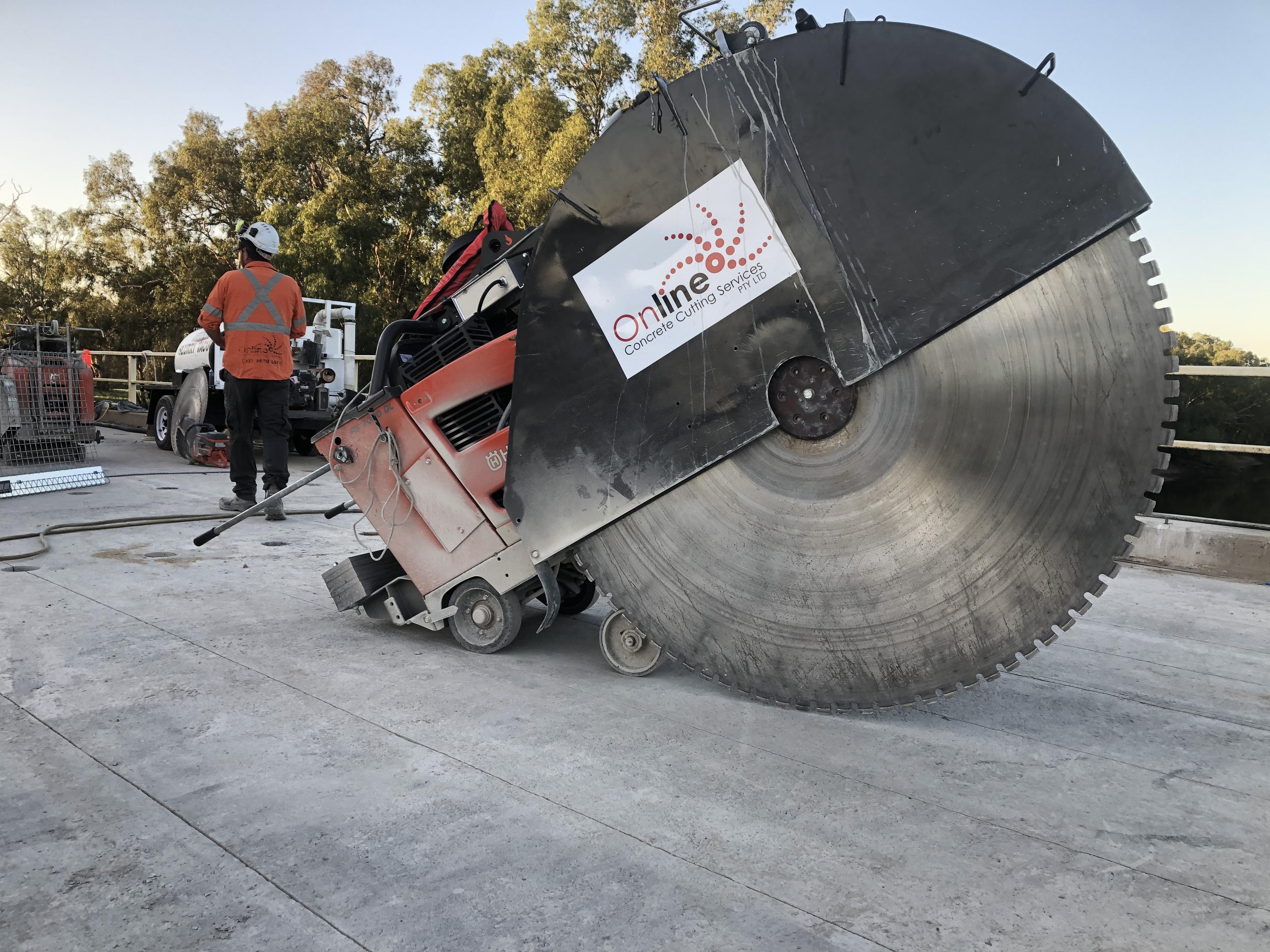 Online Concrete Cutting - Eunony Bridge, Wagga Wagga NSW (1)